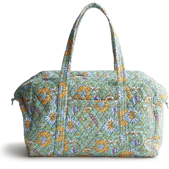 NWOT Vera Bradley Miramar Weekender (Gemstone Paisley) - Picture 4 of 6